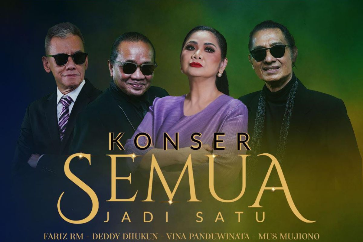 Empat musisi legendaris siap manggung tahun depan