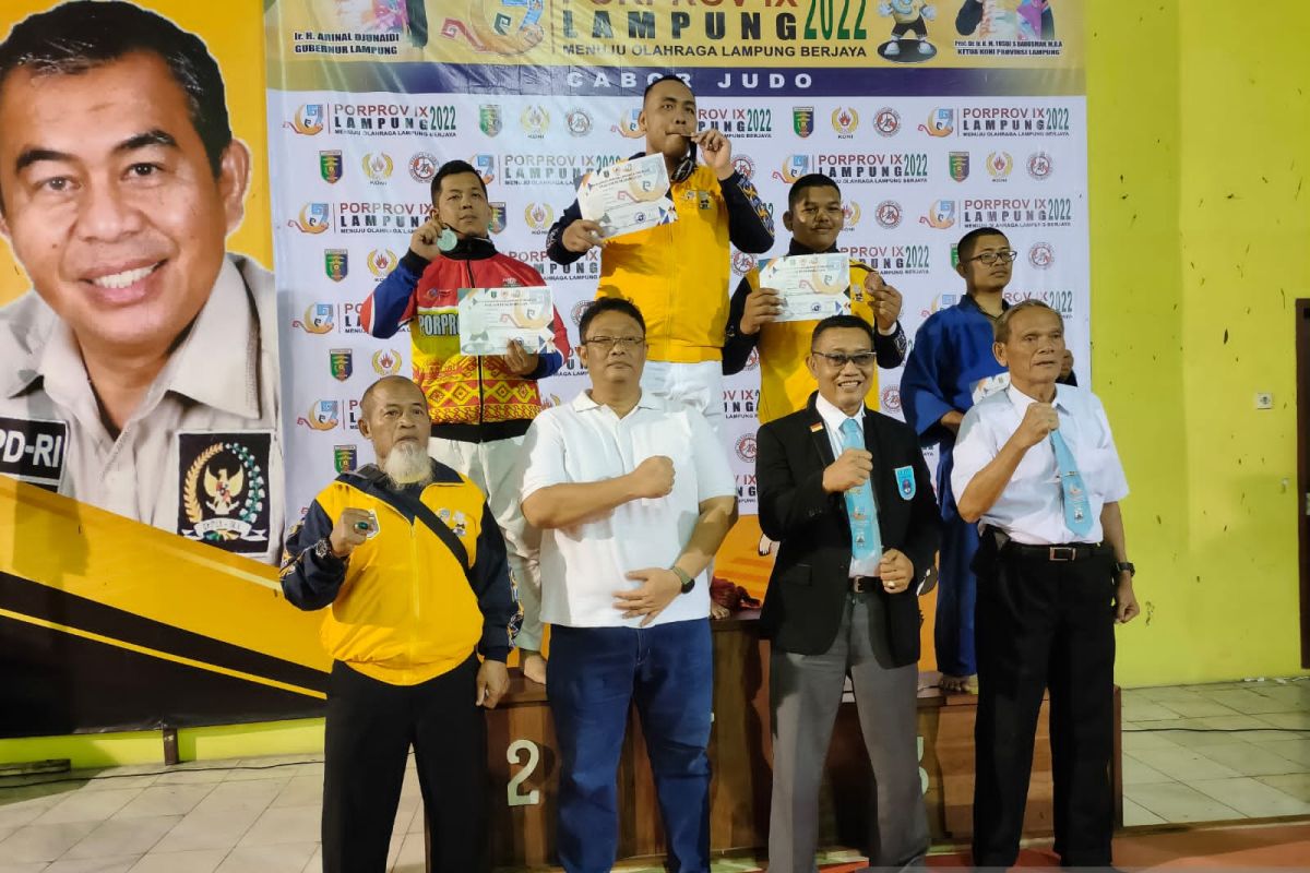Metro juara umum judo di Porprov IX Lampung