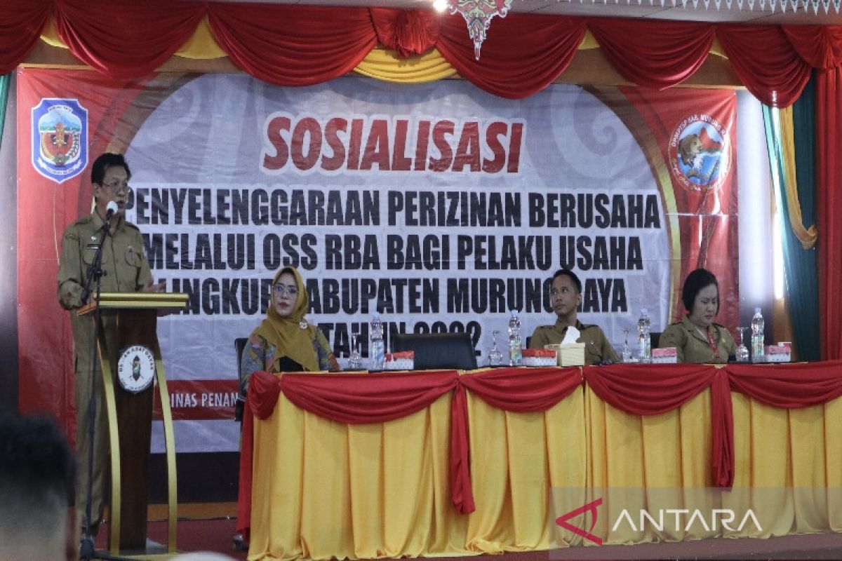 DPMPTSP Murung Raya sosialisasikan pentingnya OSS-RBA bagi pelaku usaha