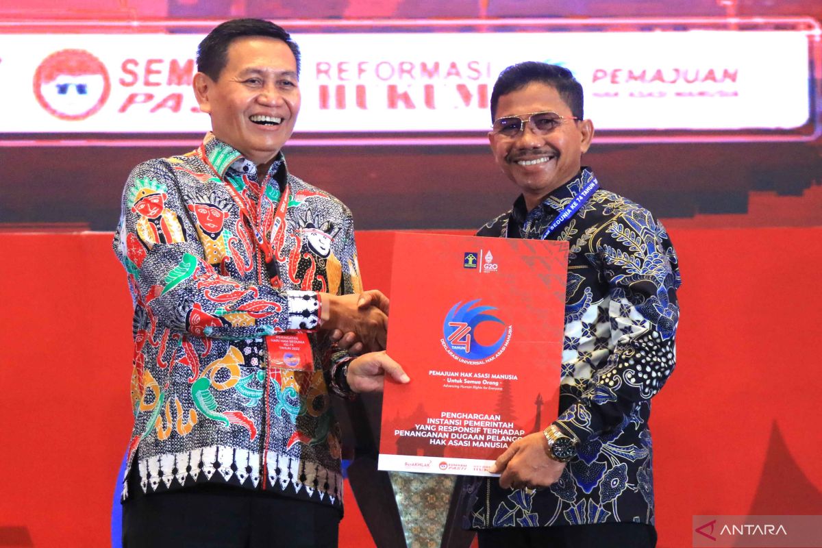 Pemkot Tangerang raih penghargaan sebagai Kota Peduli HAM