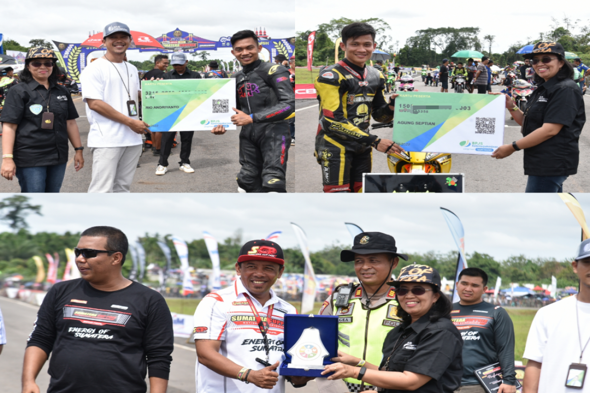 BPJS Ketenagakerjaan tanggung biaya pengobatan pembalap alami kecelakaan di ajang Sumatera Cup Prix