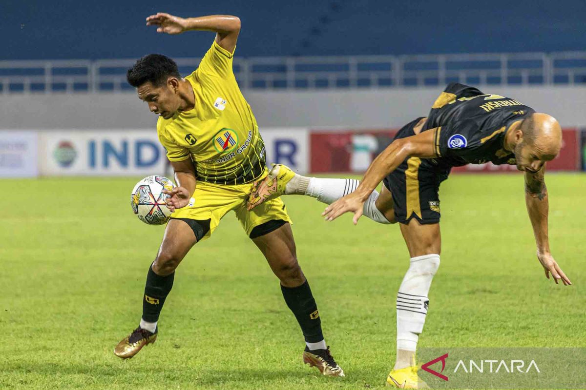 Bek Dewa United Risto Mitrevski siap tampil maksimal hadapi Persebaya