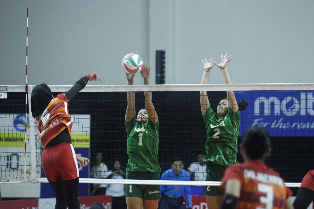 Tim putri DKI raih kemenangan pertama di Kejurnas Bola Voli Junior