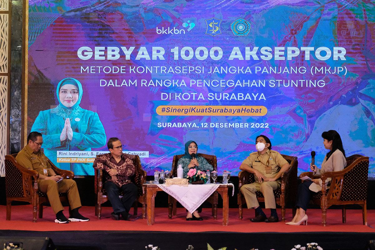 Gebyar 1.000 akseptor metode kontrasepsi di Surabaya