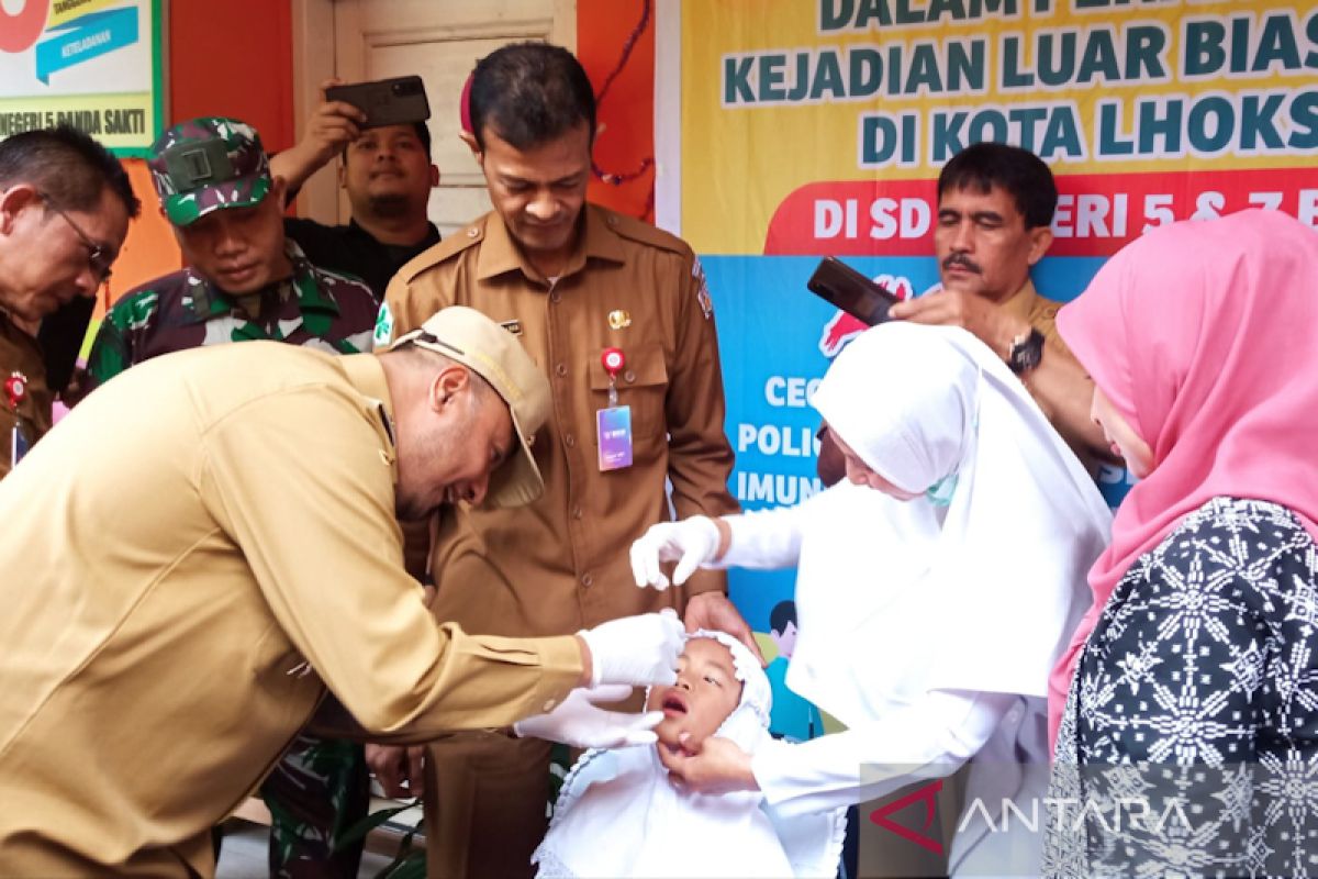 Pemkot Lhokseumawe sasar sekolah galakan imunisasi polio