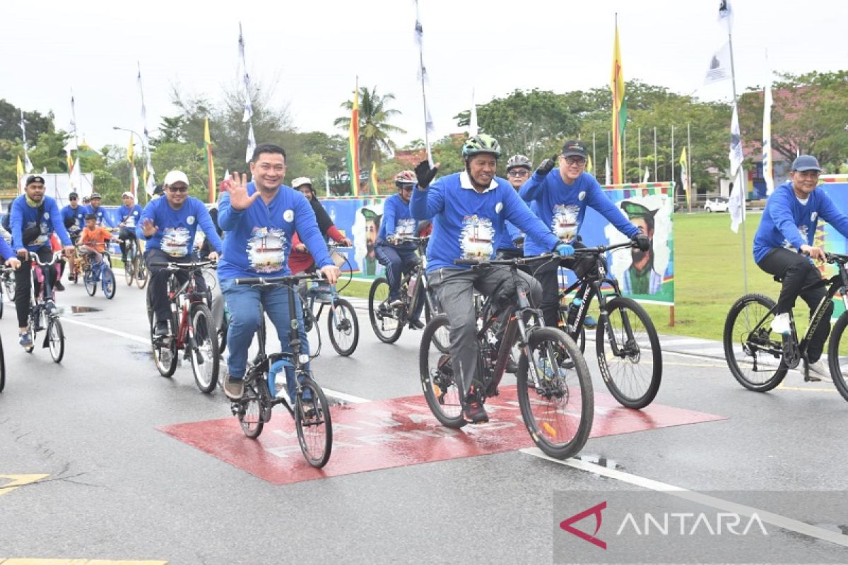 Pilih Siak sebagai tuan rumah, FKIJK Riau sukses gelar Fun Bike jelajah Kota Istana