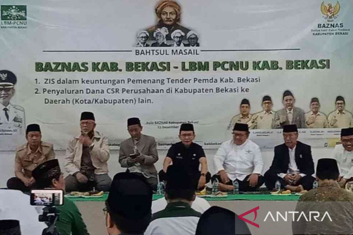 Bupati Bekasi resmi buka diskusi keagamaan Bahtsul Masail