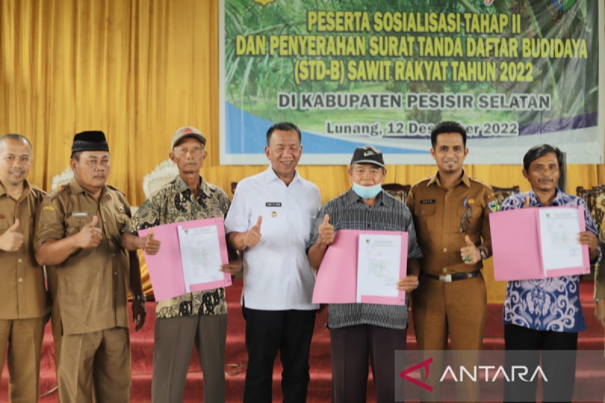 Pemkab Pesisir Selatan optimis STD-B urai sengkarut sawit kebun rakyat