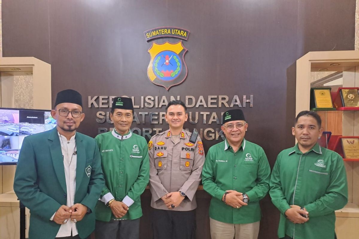 Washliyah Langkat sampaikan persiapan Milad kepada Kapolres