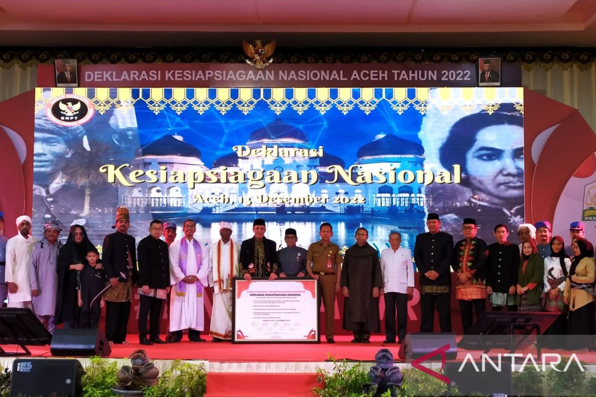 Tokoh lintas agama di Aceh deklarasi kesiapsiagaan nasional cegah paham radikal