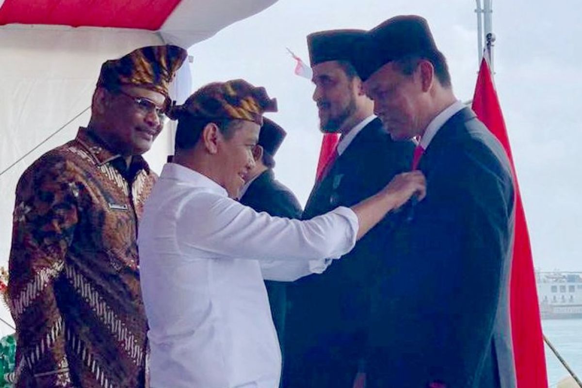 Wako Pariaman terima penghargaan Satyalancana Wira Karya dari Presiden RI