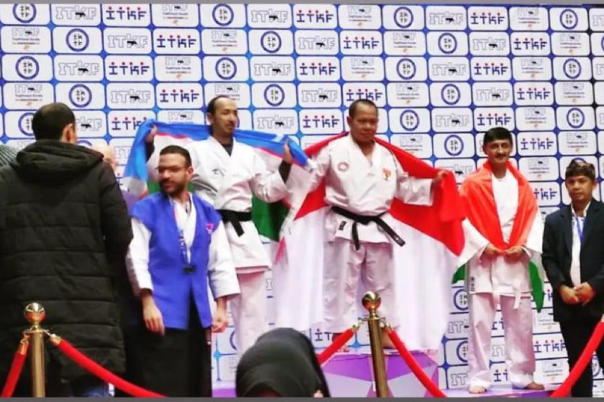 Indonesia raih lima emas di Traditional Karate Asia-Ocenia Cup 2022