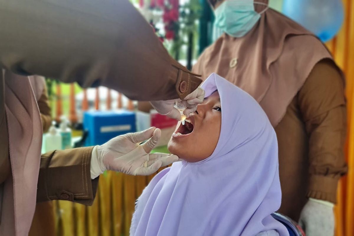 Dinkes: 110.811 anak di Aceh Timur jadi sasaran imunisasi polio