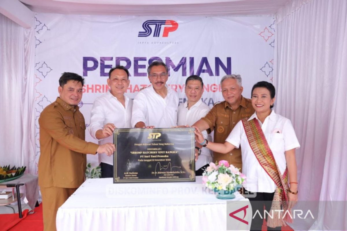 Gubernur Bangka Belitung resmikan 