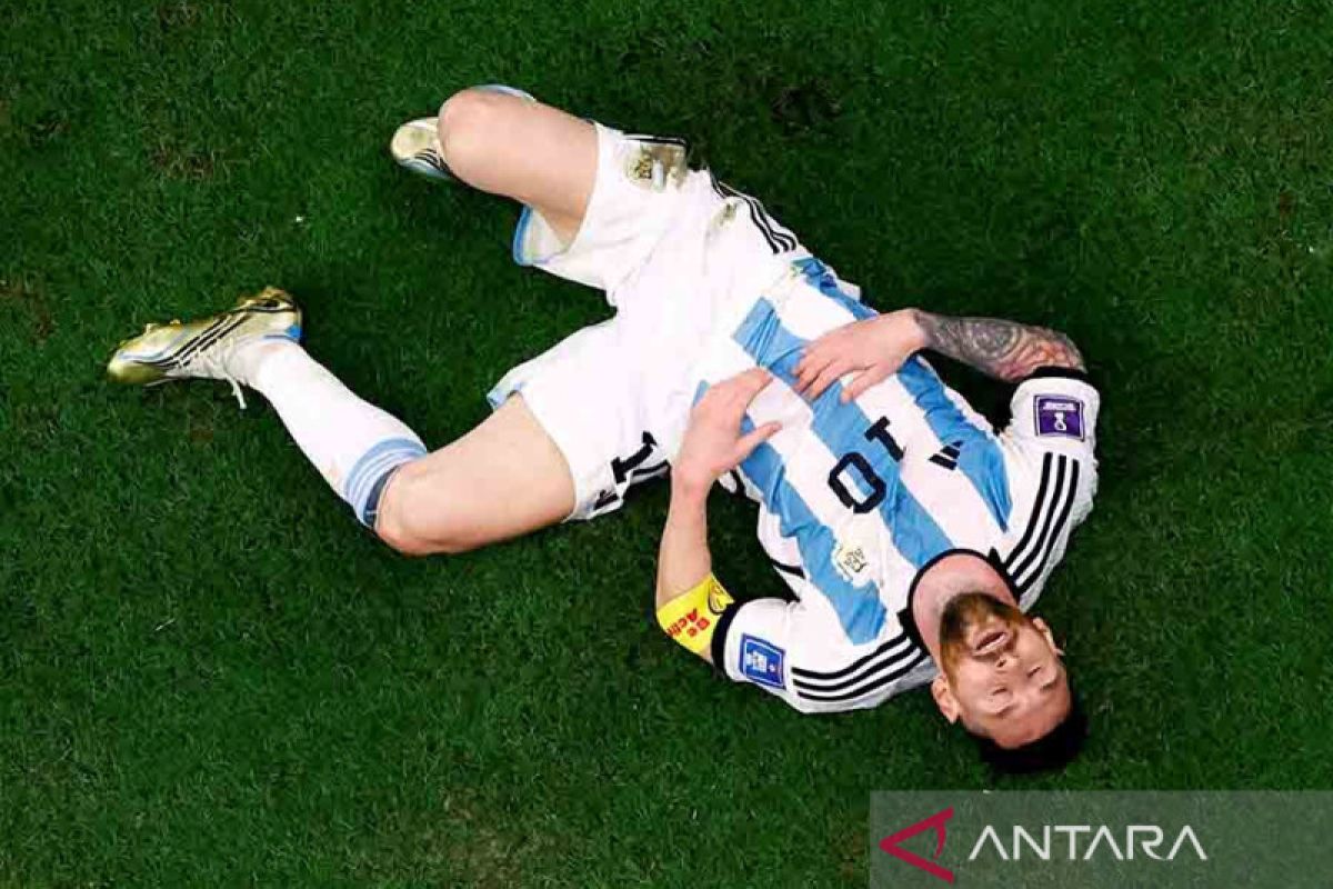 Wow, kaus Messi pada Piala Dunia Qatar laku Rp121 miliar
