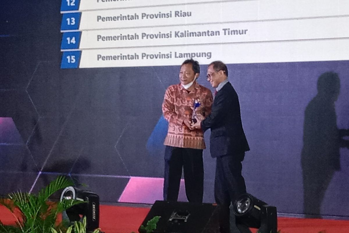 Lampung raih penghargaan Anugerah Keterbukaan Informasi Publik