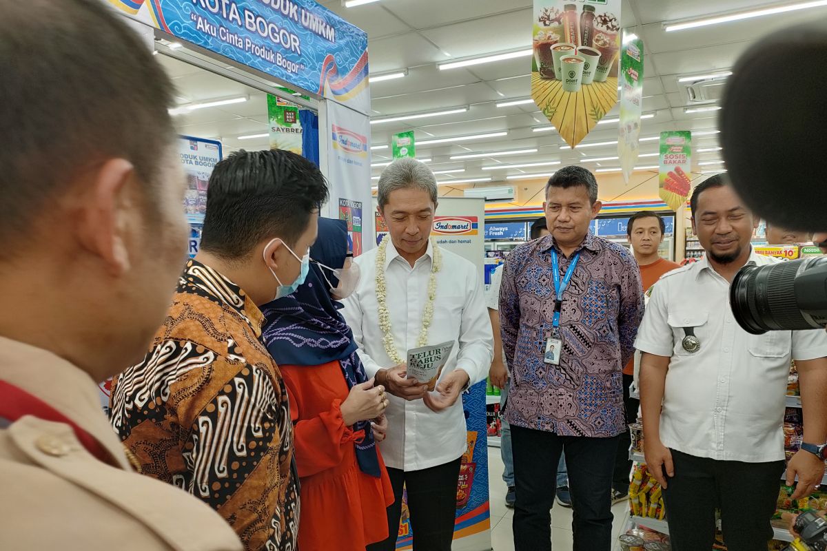Pemkot Bogor kerja sama dengan minimarket pasarkan 10 produk UMKM lokal