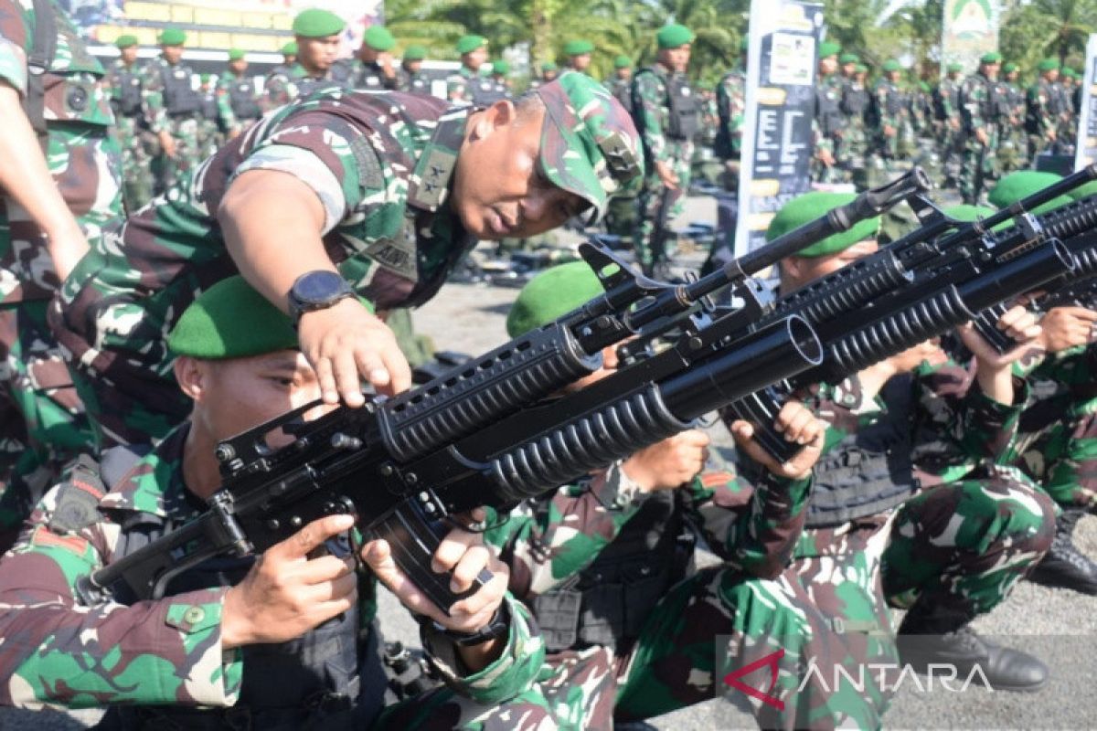 Asops Kasad pastikan kesiapan Yonif 623 bertugas di Papua Barat