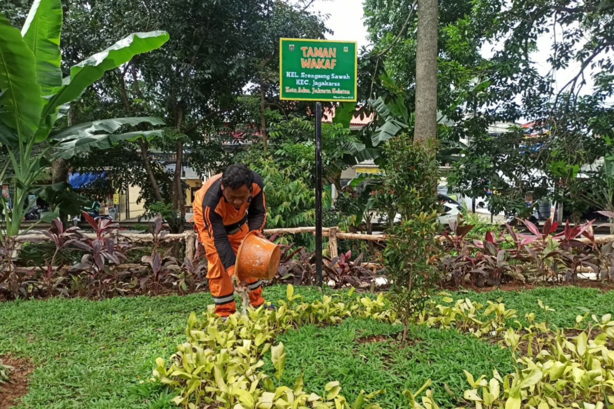 Pemkot Jaksel buat taman baru di Srengseng Sawah