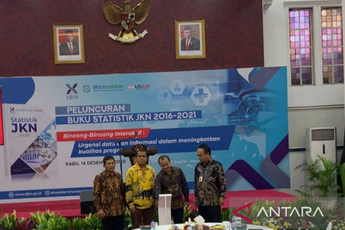 DJSN-BPJS Kesehatan Luncurkan Buku Statistik JKN 2016-2021 - ANTARA News