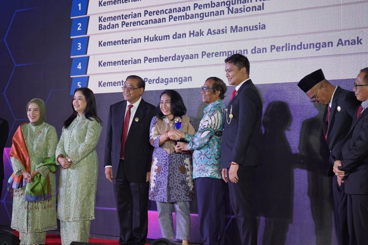 KemenPPPA raih Anugerah Keterbukaan Informasi Publik