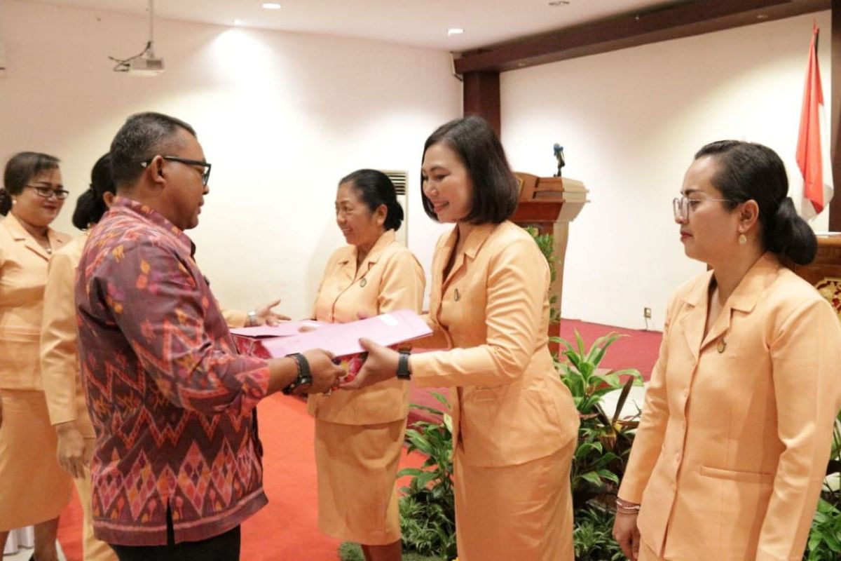 Dharma Wanita Kabupaten Tabanan perkuat ketahanan keluarga di era digital
