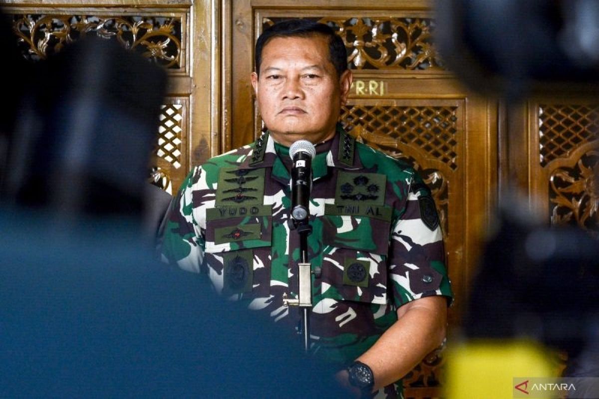 Yudo Margono dilantik sebagai Panglima TNI pada Senin