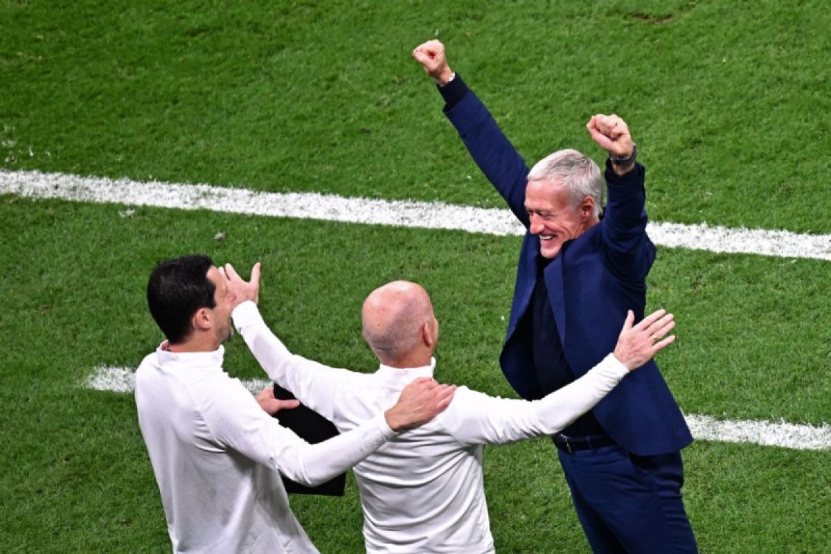 Deschamps bangga Prancis tembus final Piala Dunia 2022