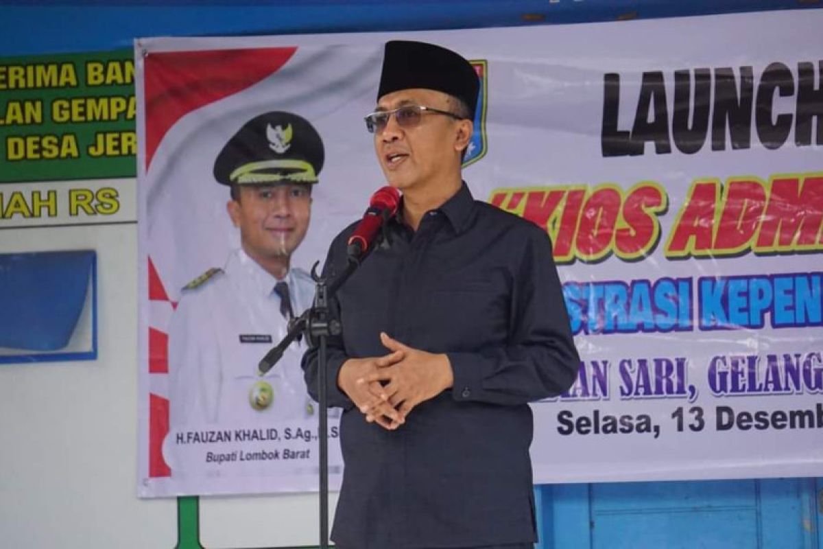 Pemkab Lombok Barat memperbanyak kios layanan admistrasi kependudukan