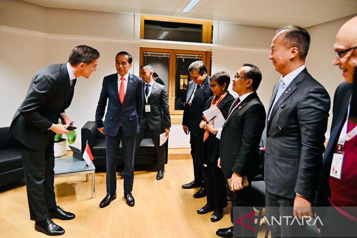 Presiden Jokowi lakukan pertemuan bilateral dengan PM Belanda