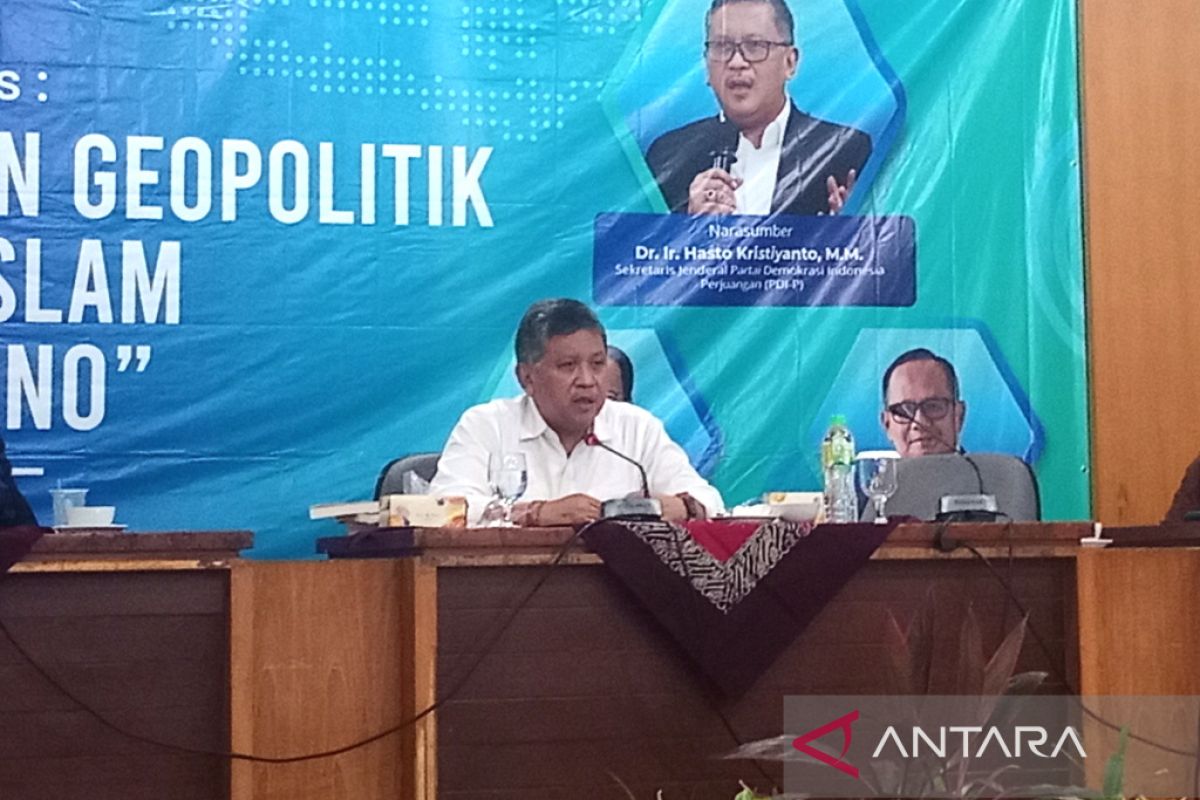 Hasto minta generasi muda harus paham konsep geopolitik Soekarno