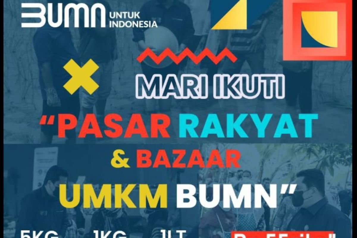 PT Pegadaian gelar Pasar Rakyat dan Bazar UMKM BUMN di Bangka