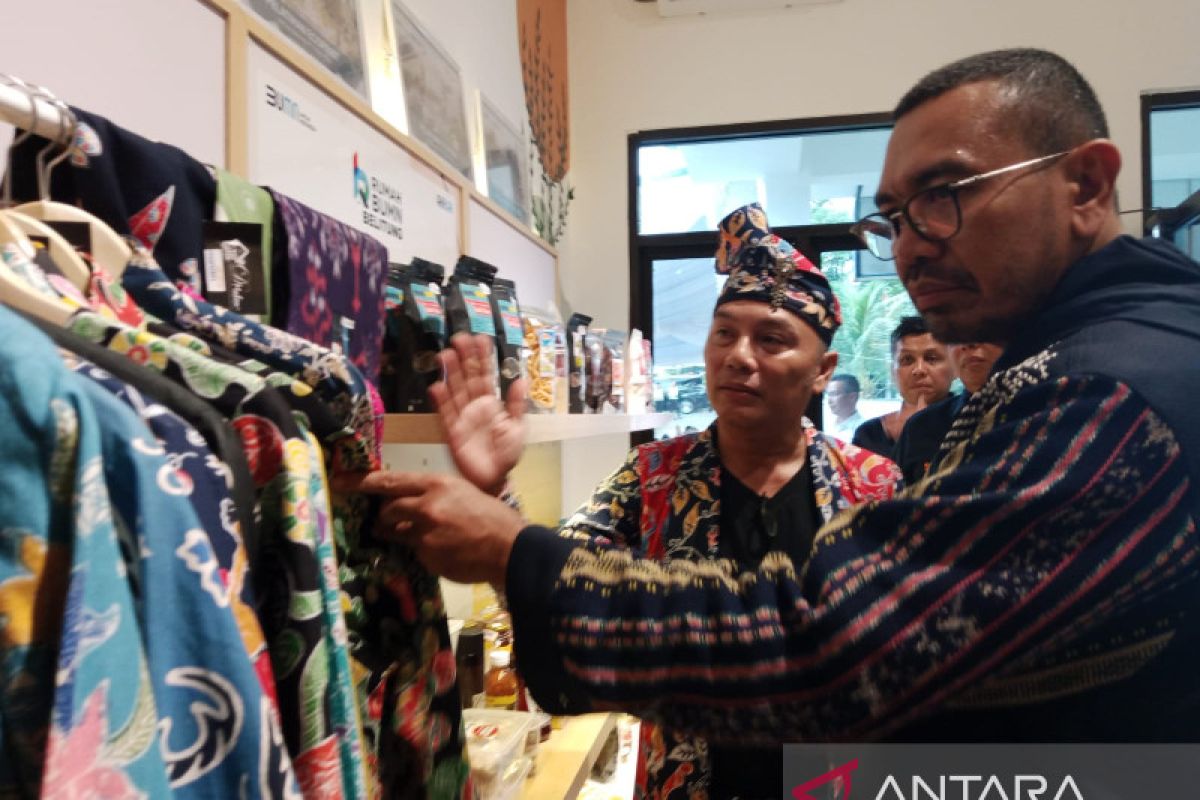 Staf Khusus Menteri BUMN dorong pelaku UMKM di Belitung lebih kreatif