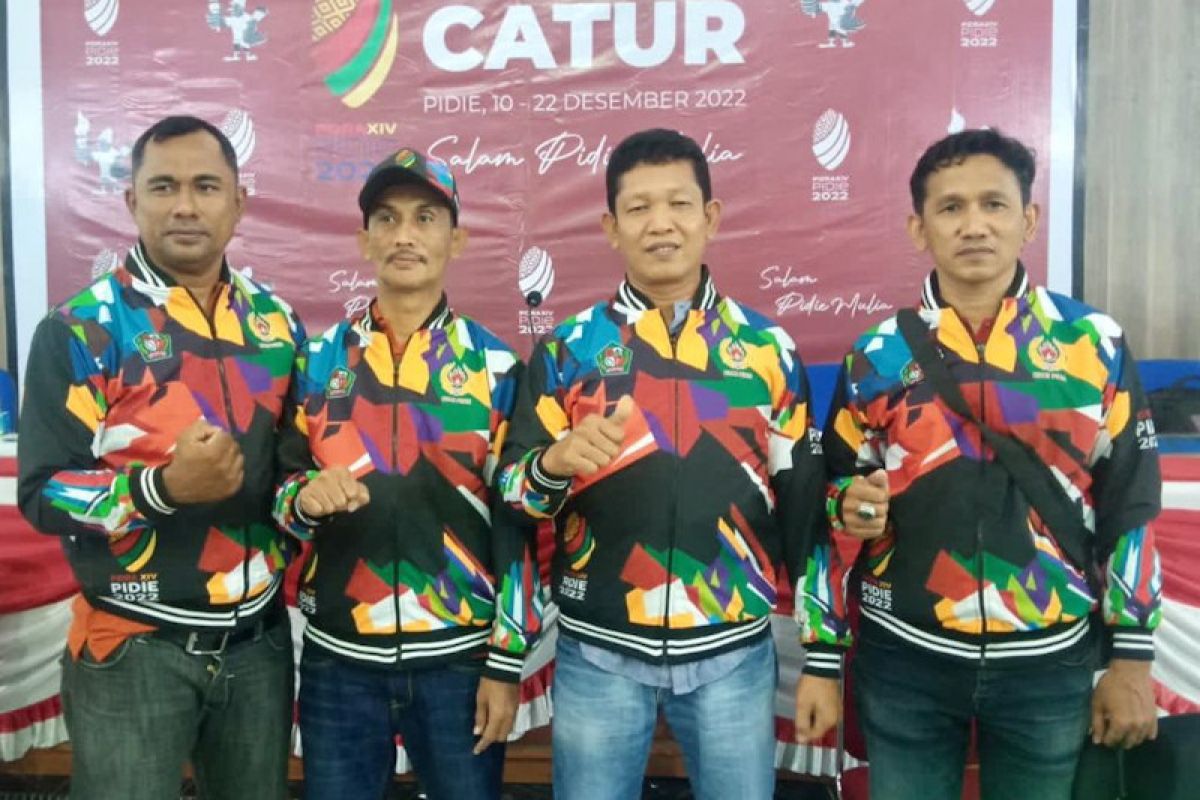 Pidie pimpin catur klasik beregu putra PORA 2022