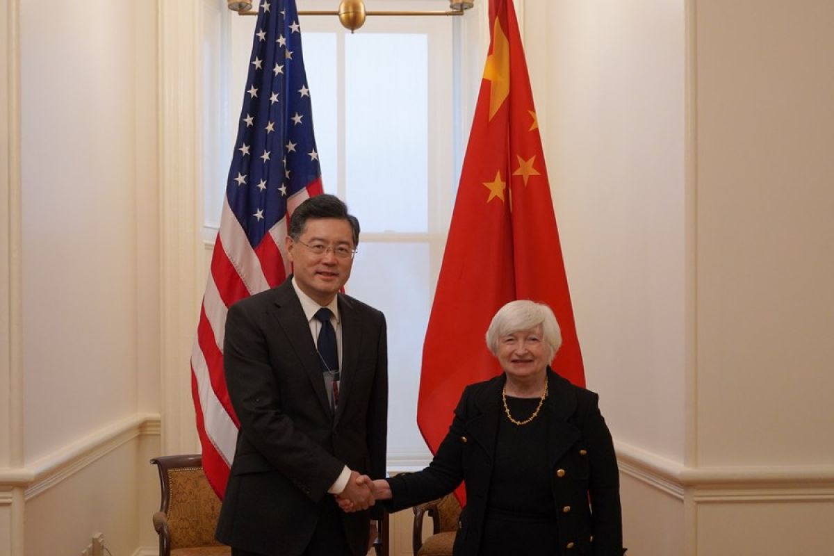 Dubes China dan menkeu AS bahas implementasi konsensus Jinping-Biden