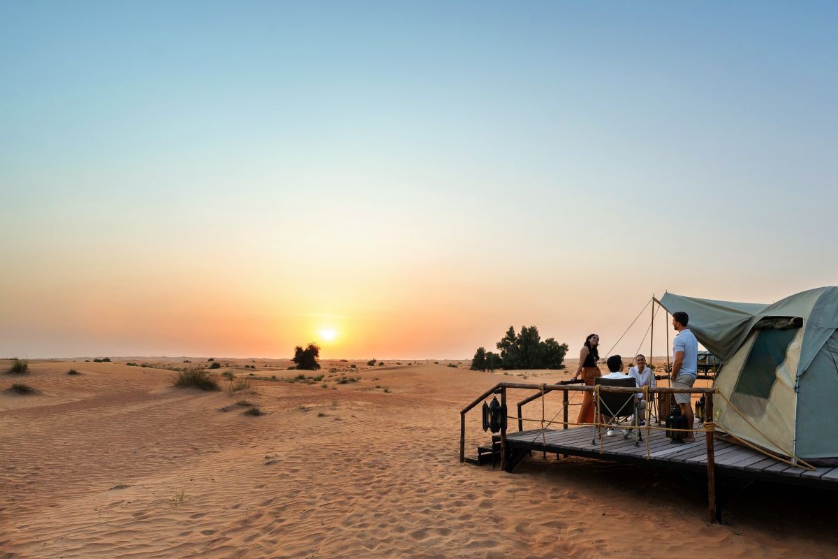 Mau liburan ke Dubai, coba sensasi bermalam di gurun