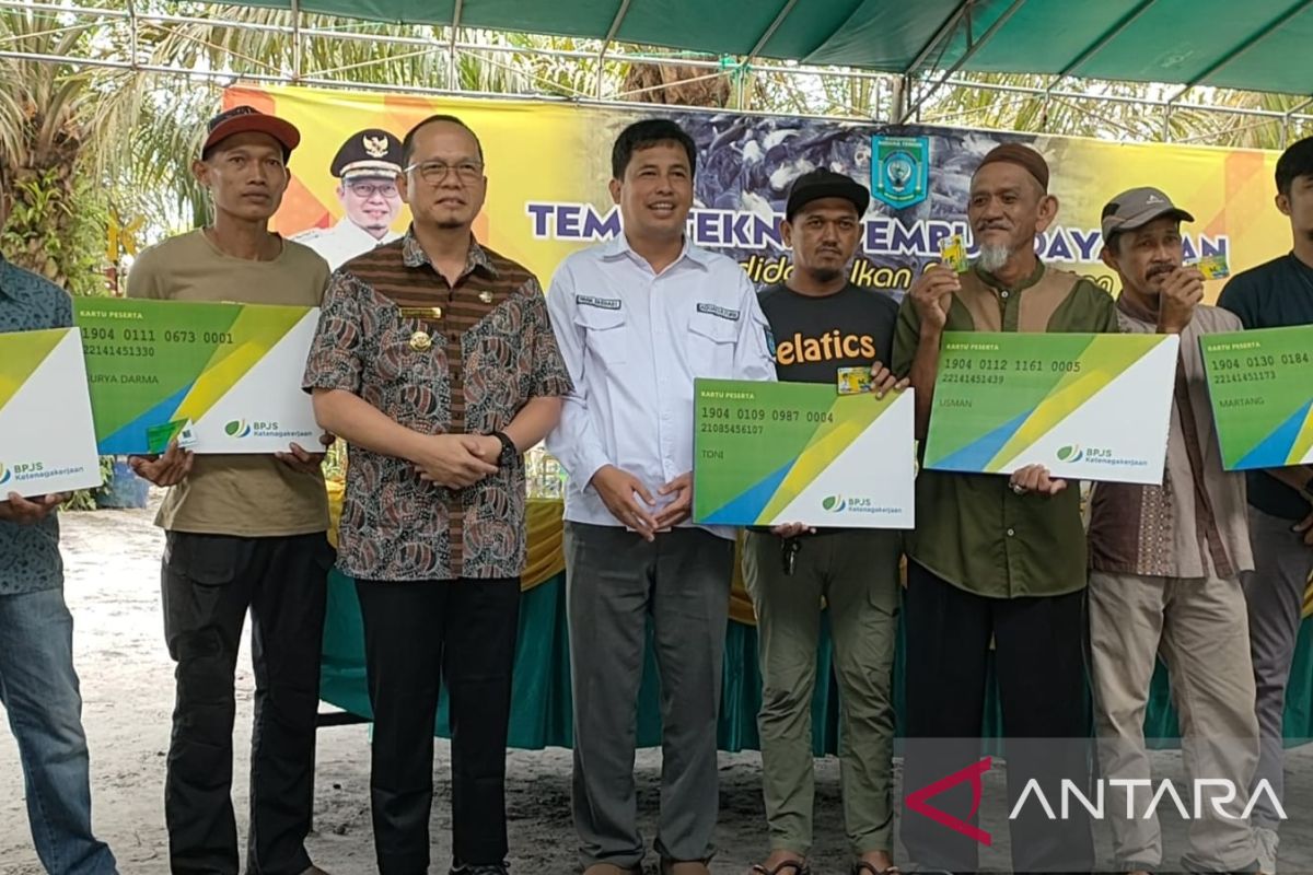 Pemkab Bangka Tengah berikan premi asuransi kepada pembudidaya ikan