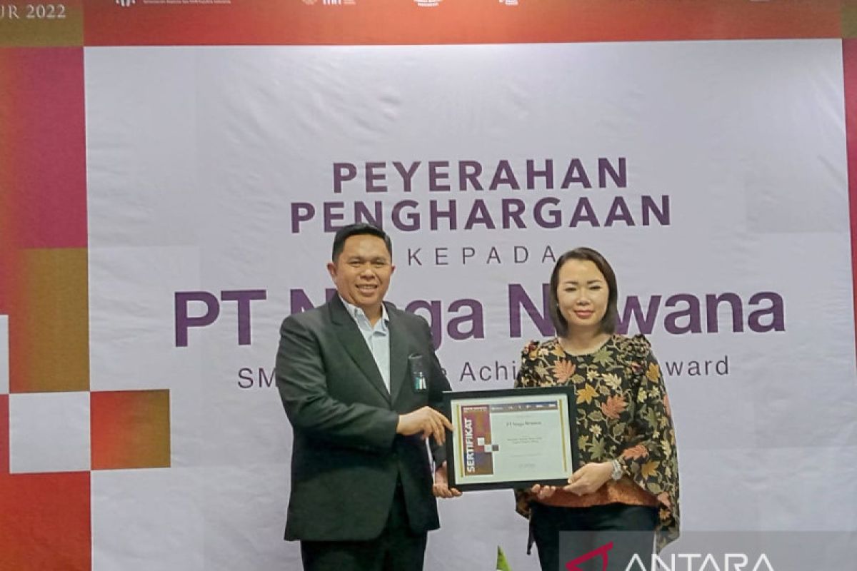 BRI Tanjung Pandan berikan penghargaan kepada PT Niaga Nirwana