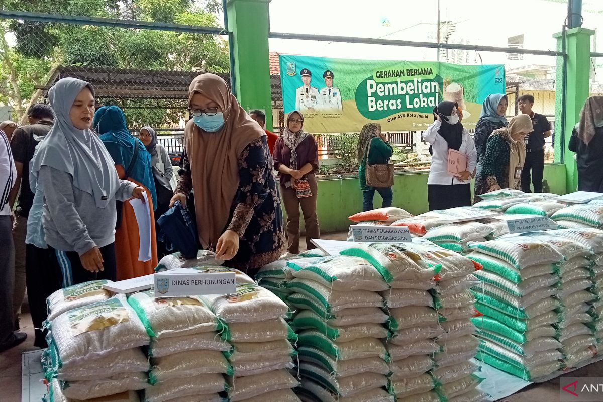Kota Jambi siapkan 30 ton beras untuk diserap ASN