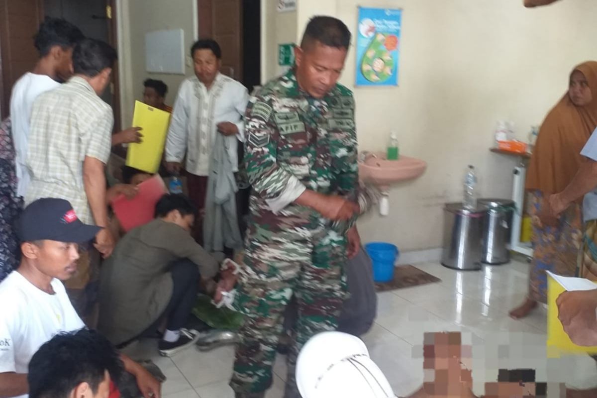 Terpercik minyak goreng mendidih, tubuh tiga warga di Sakra Barat Lotim melepuh