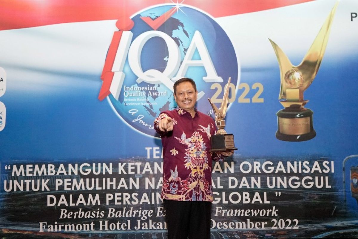 Pupuk Kaltim raih penghargaan Platinum Award di ajang IQA 2022