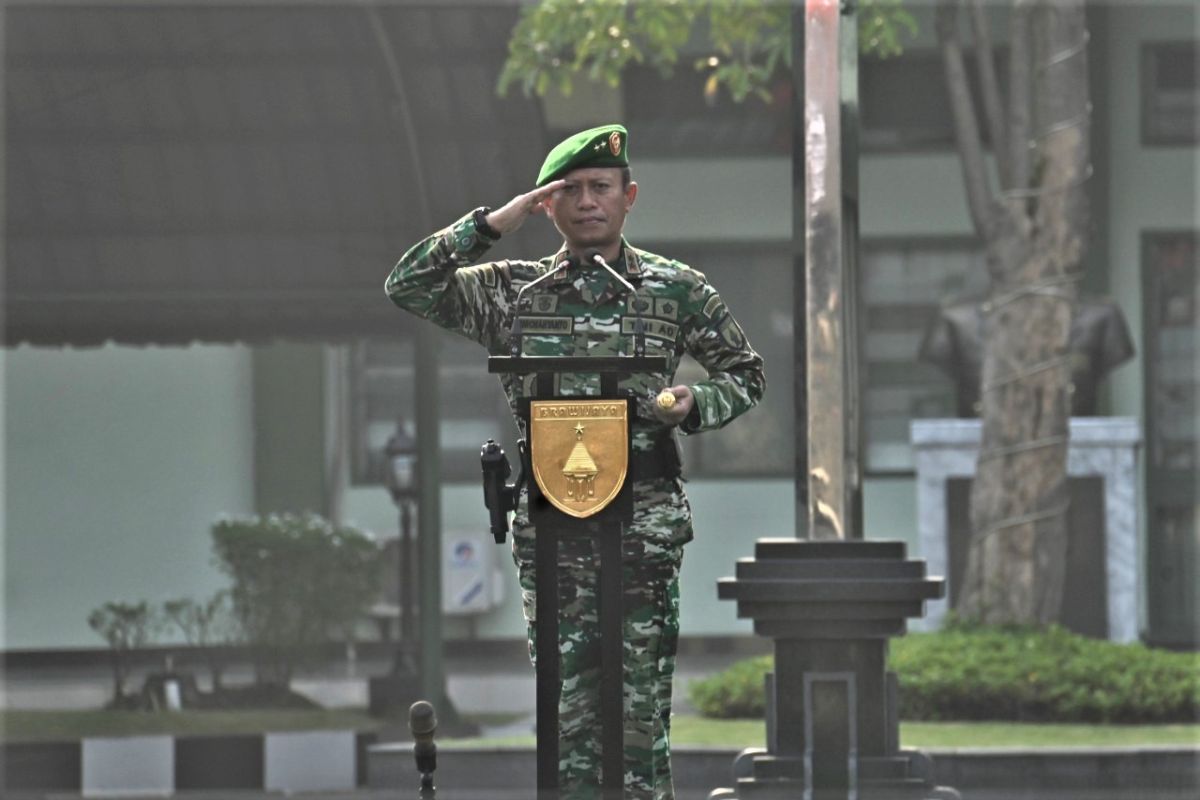 Pangdam V/Brawijaya pimpin upacara Peringatan Hari Juang TNI AD ke-77