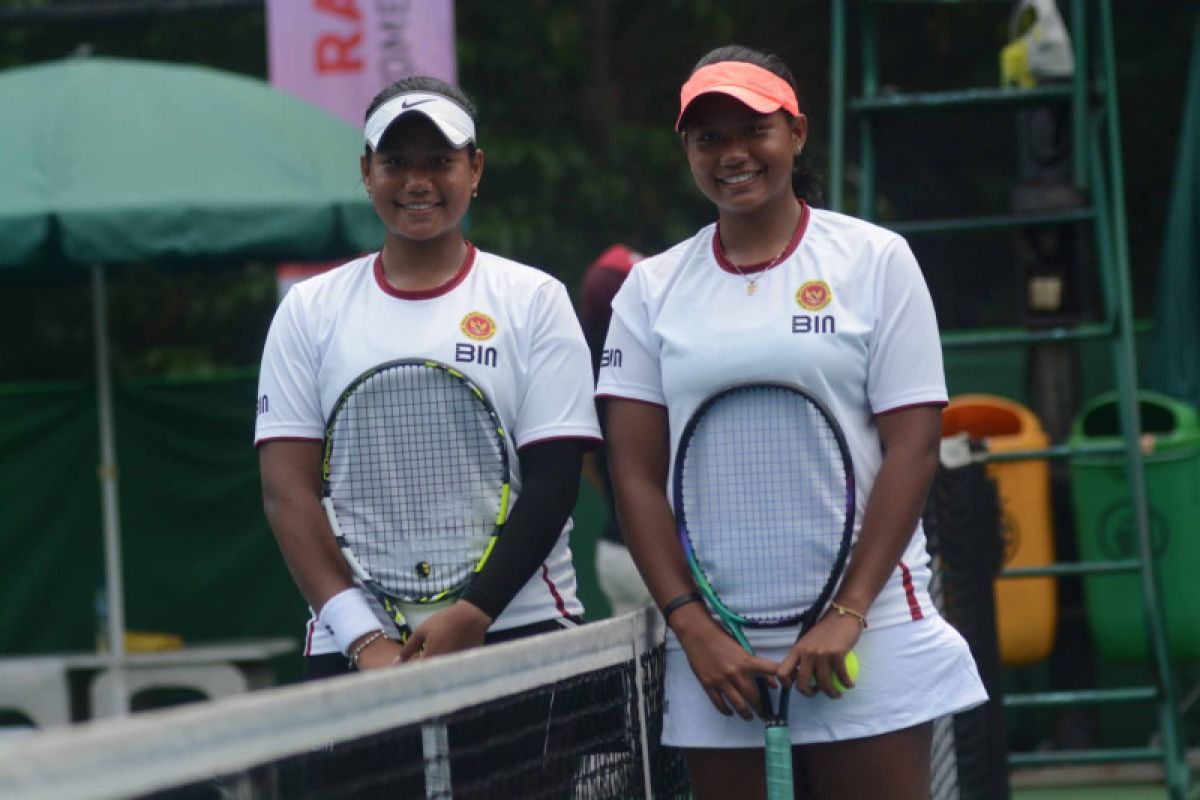 Ana dan Ani bertemu di final tunggal Invitasi Tenis Nasional 2022