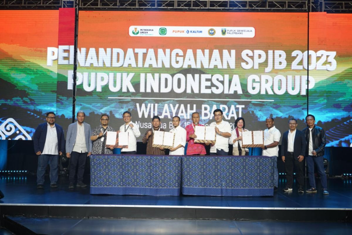Pupuk Indonesia siap salurkan pupuk subsidi 2023 dengan dukungan 1.013 distributor