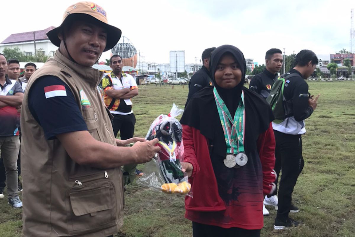 Atlet panahan 15 tahun raih empat medali PORA Pidie