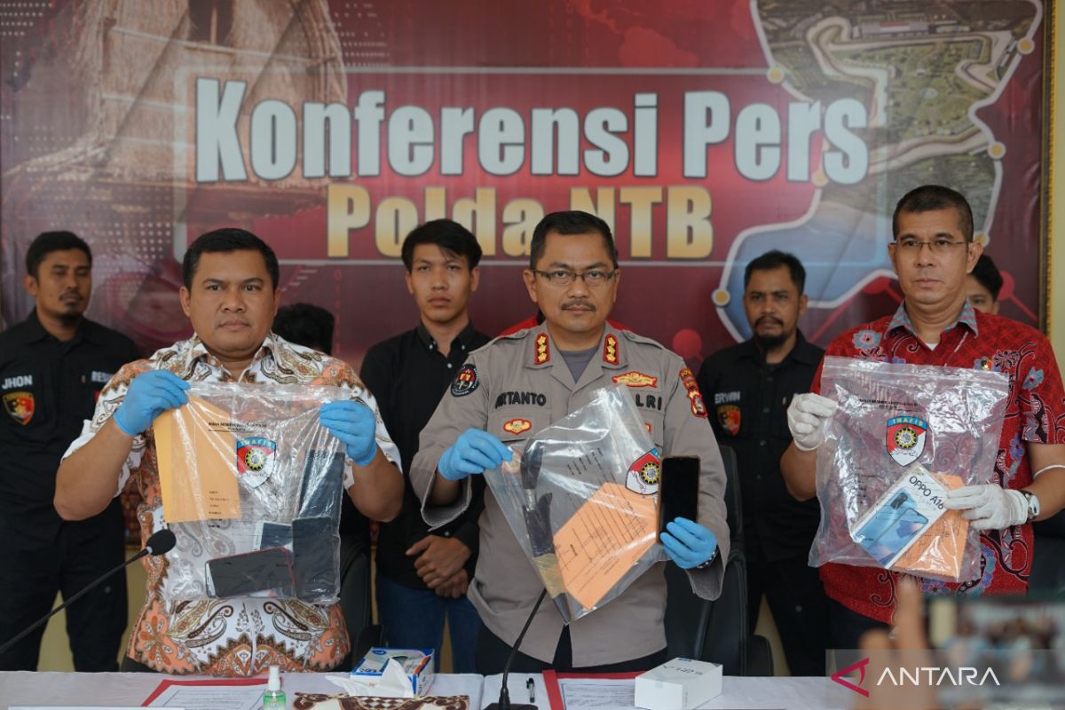 Polda NTB ungkap kasus perampokan bersenjata tajam di Lombok Tengah
