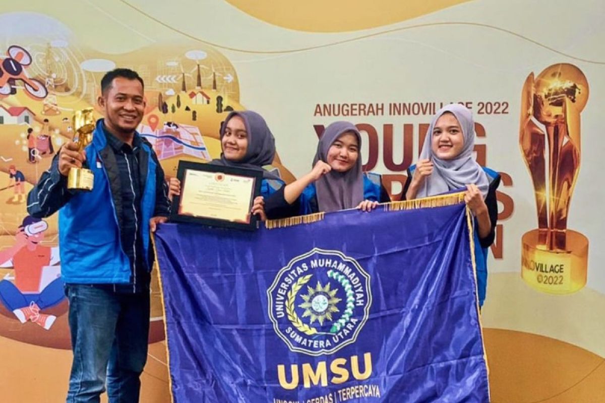 Tim FISIP UMSU raih Juara 1 Anugerah Innovilage 2022 Bandung
