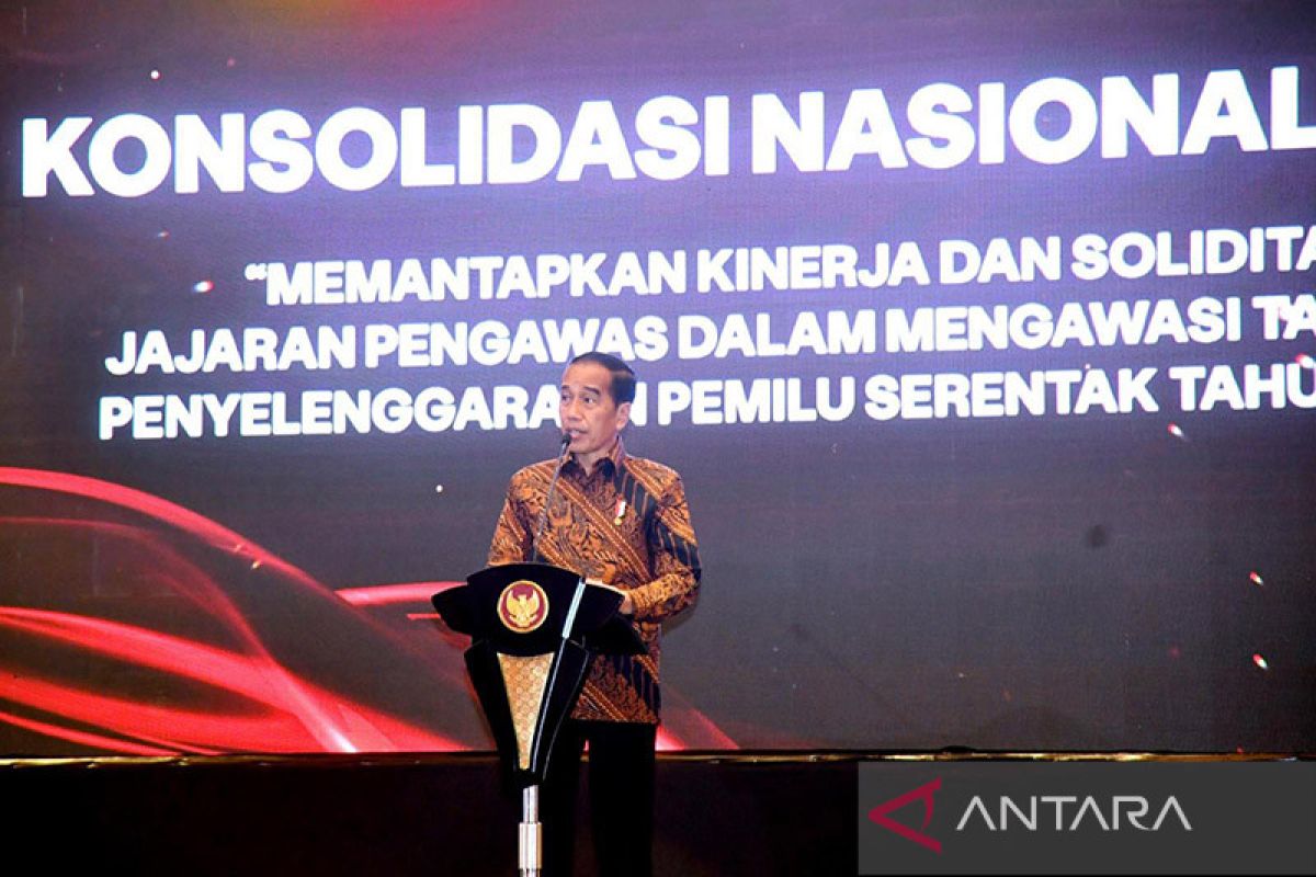 Jokowi minta Bawaslu petakan potensi pelanggaran Pemilu/Pilkada 2024