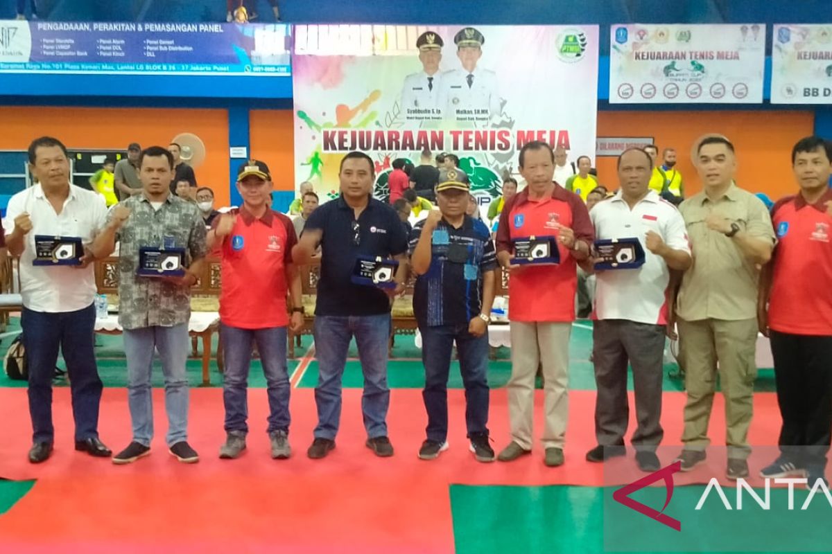 PTMSI Bangka gelar kejuaraan tenis meja tingkat nasional
