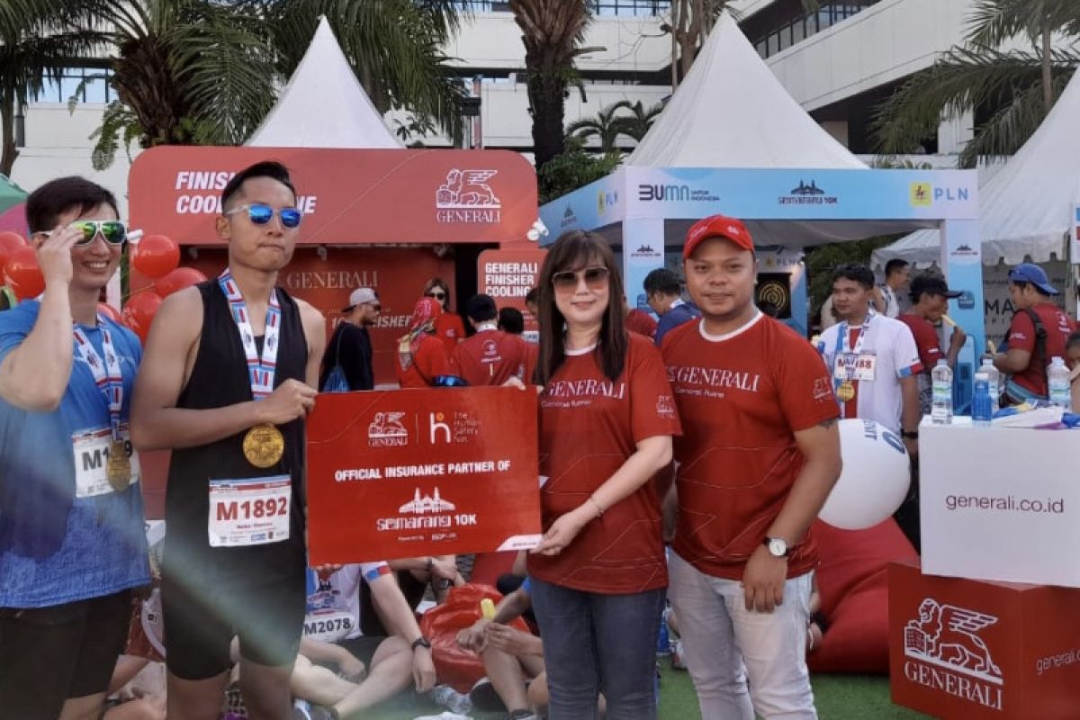 Lindungi peserta Semarang 10K, Generali Indonesia berkomitmen dukung gaya hidup sehat